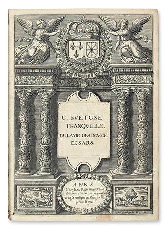 SUETONIUS TRANQUILLUS, CAIUS.  De la Vie des Douze Césars.  1611